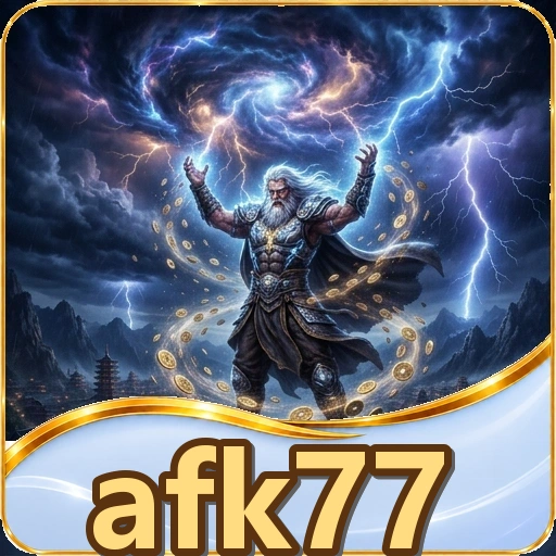 Cuplikan layar beranda aplikasi afk77 di ponsel Android